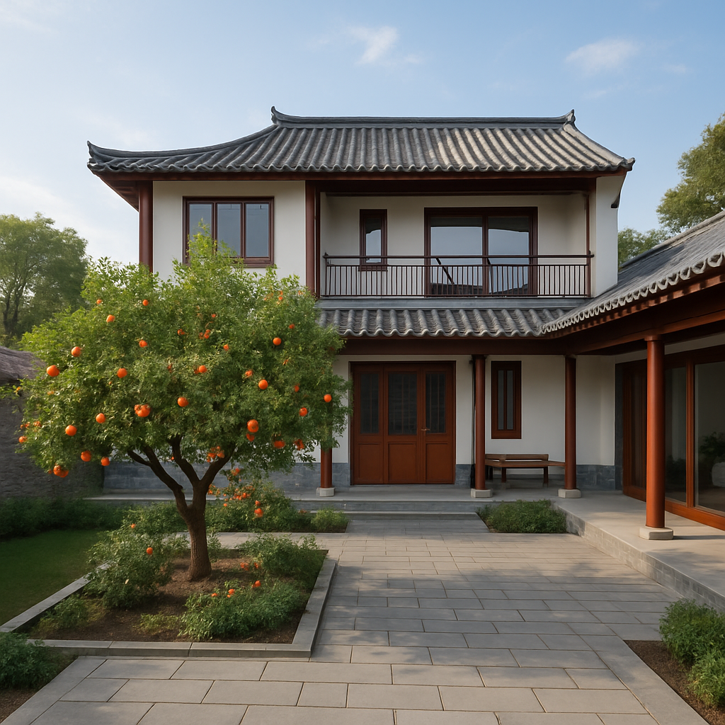 现代化改造后的传统建筑